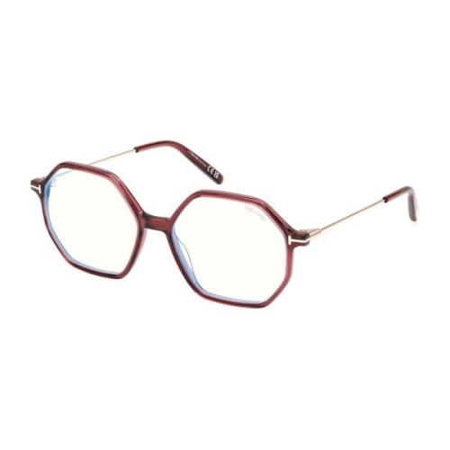 Tom Ford Ft5952-B 069 Optical Frame Red, Unisex