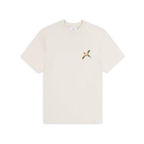 Axel Arigato Single Bee Bird T-shirt Beige, Herr