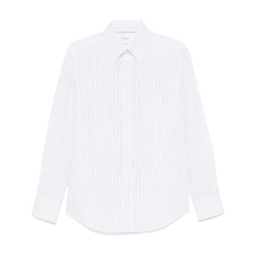 Brunello Cucinelli Elegant Skjortor Kollektion White, Herr