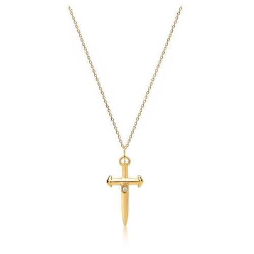 Nialaya Skyfall Sword Necklace Yellow, Dam