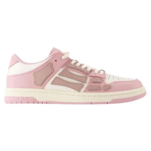 Amiri Laeder sneakers Pink, Dam