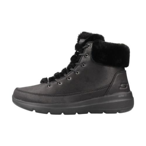 Skechers Glacial Ultra Vinterstövlar Black, Dam