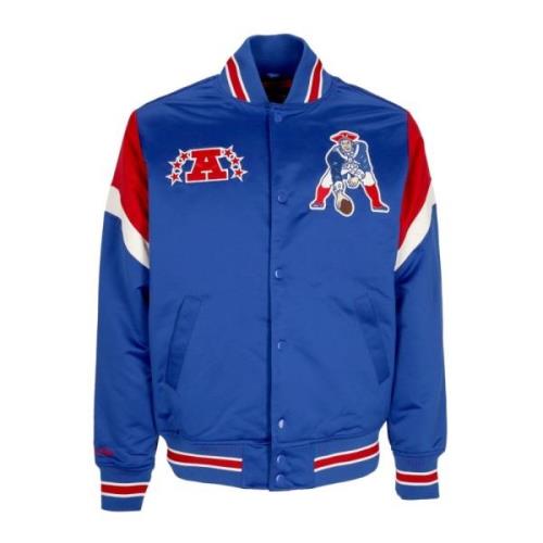 Mitchell & Ness NFL Heavyweight Bomberjacka New England Patriots Blue,...