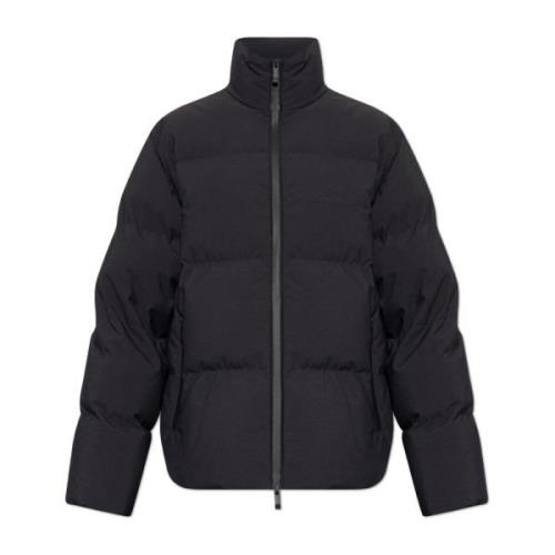 Moncler Dunjacka med logotyp Black, Herr