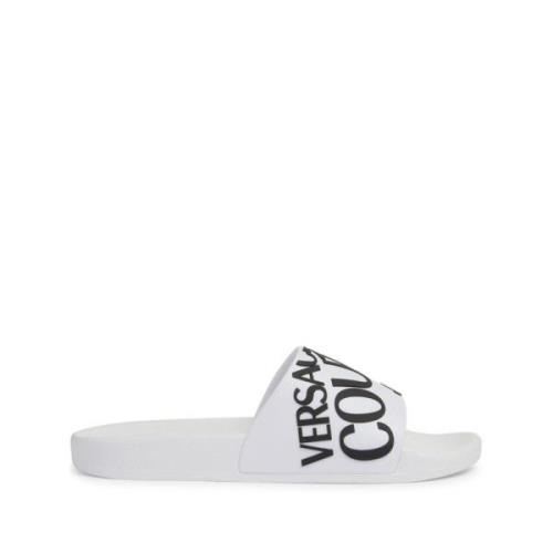 Versace Jeans Couture Vita Sandaler för Kvinnor White, Herr