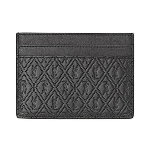 Saint Laurent Korthållare Plånbok Black, Herr