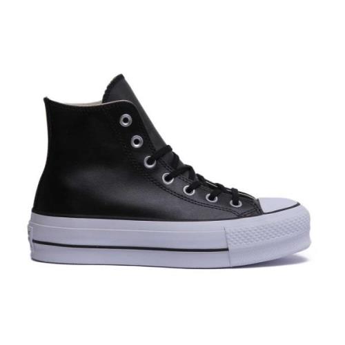 Converse Platform Hi Trainer Svart Vit Kvinnor Black, Dam