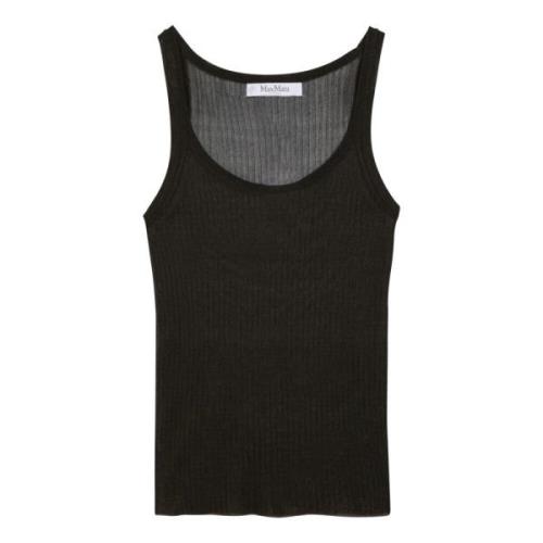 Max Mara Stilren Tanktop för Kvinnor Green, Dam