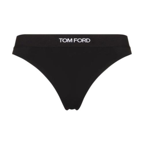 Tom Ford Svart Modal Signature Trosa Black, Dam