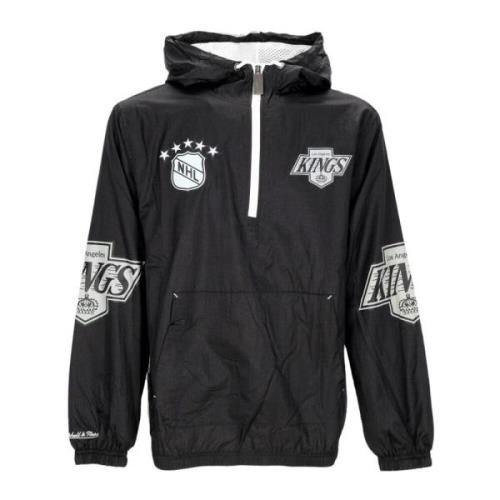 Mitchell & Ness Los Angeles Kings Windbreaker Anorak Jacka Black, Herr