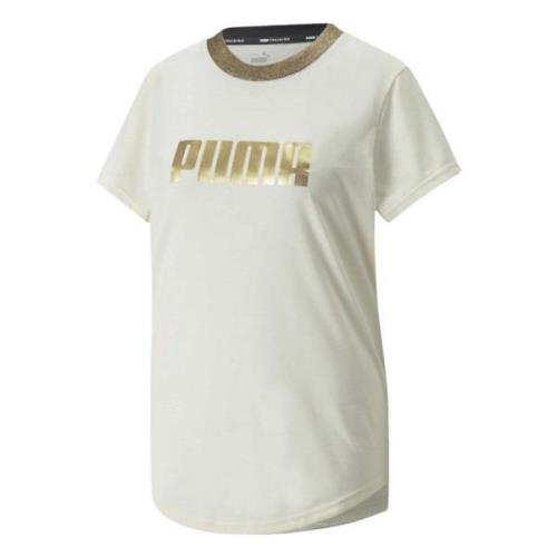 Puma Deco Glam T-shirt White, Dam