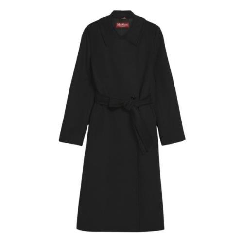 Max Mara Svart Kappa Bcollag Black, Dam