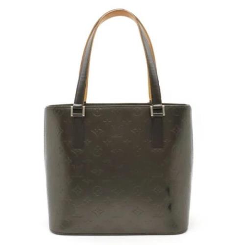 Louis Vuitton Vintage Pre-owned Tyg louis-vuitton-vskor Black, Dam