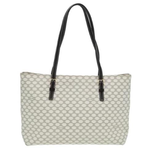 Celine Vintage Pre-owned Canvas totevskor White, Dam