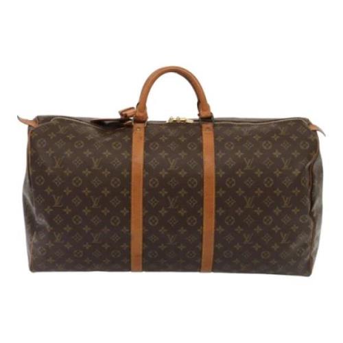 Louis Vuitton Vintage Pre-owned Canvas resvskor Brown, Dam