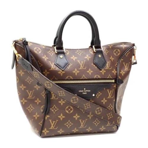 Louis Vuitton Vintage Pre-owned Tyg louis-vuitton-vskor Brown, Dam