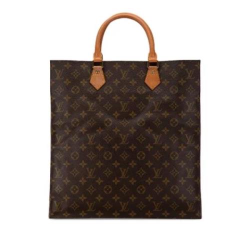 Louis Vuitton Vintage Pre-owned Canvas handvskor Brown, Dam