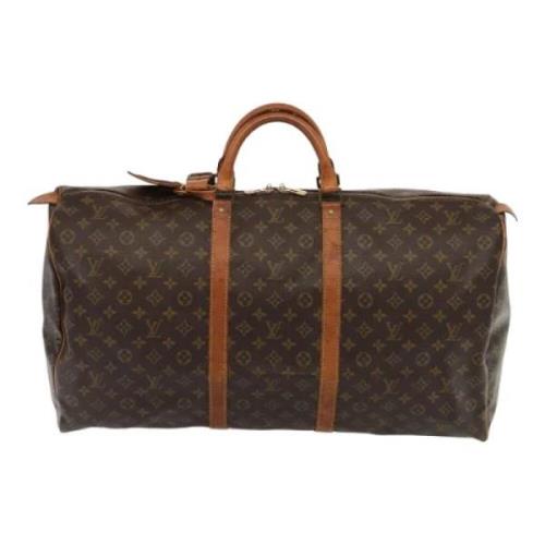 Louis Vuitton Vintage Pre-owned Canvas resvskor Brown, Dam