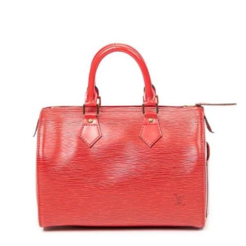 Louis Vuitton Vintage Pre-owned Laeder handvskor Red, Dam