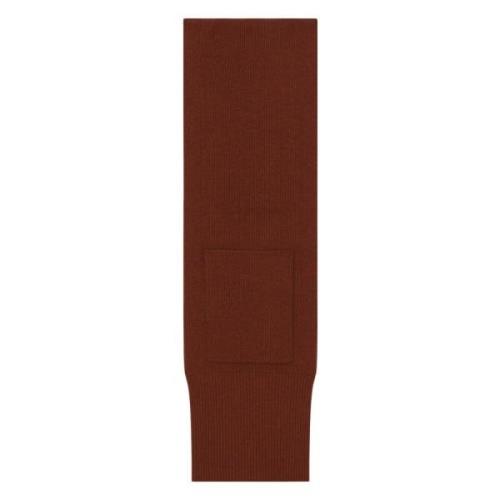 Aeron Merinoull Oversized Fick Sjal Brown, Dam