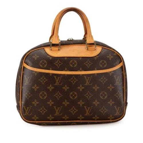 Louis Vuitton Vintage Pre-owned Canvas handvskor Brown, Dam