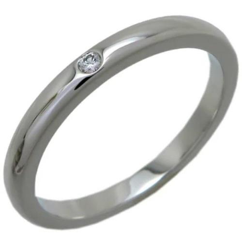 Tiffany & Co. Pre-owned Pre-owned Platina ringar Gray, Dam