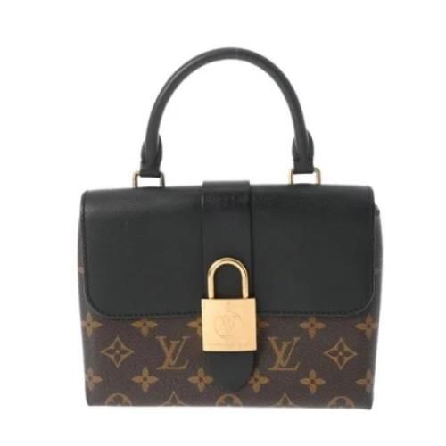 Louis Vuitton Vintage Pre-owned Tyg louis-vuitton-vskor Black, Dam