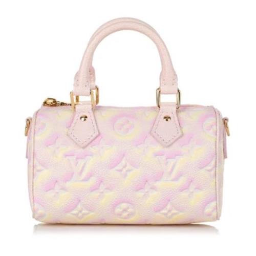 Louis Vuitton Vintage Pre-owned Laeder handvskor Pink, Dam