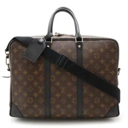 Louis Vuitton Vintage Pre-owned Laeder louis-vuitton-vskor Brown, Dam