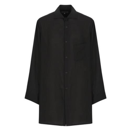 Yohji Yamamoto Svarta Rockar för Män Black, Herr