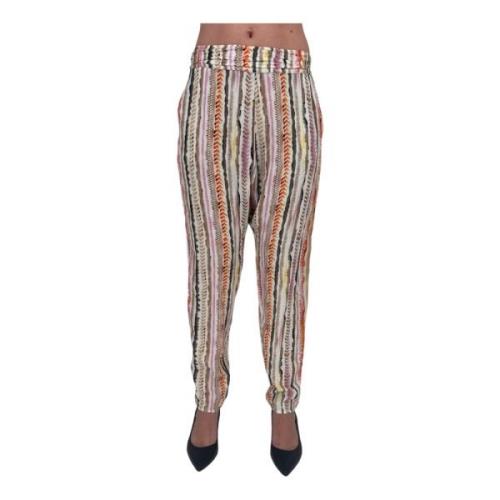 Lala Berlin Sunset Stripe Skinny Byxor Multicolor, Dam