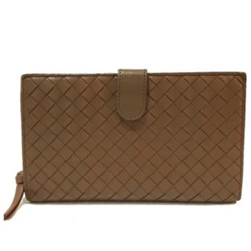 Bottega Veneta Vintage Pre-owned Laeder plnbcker Brown, Dam