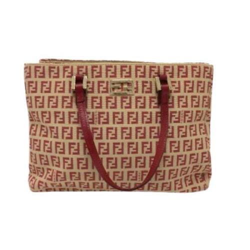 Fendi Vintage Pre-owned Tyg fendi-vskor Red, Dam