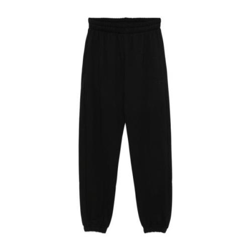 Gcds Svarta Lounge Logo Sweatpants Black, Herr