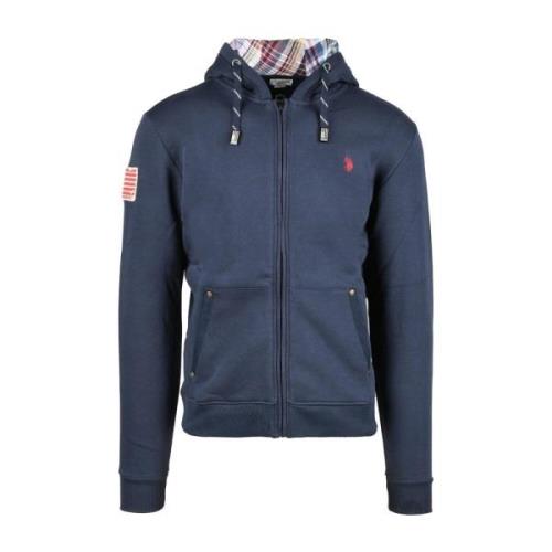 U.s. Polo Assn. Blå Sweatshirt för Män Blue, Herr