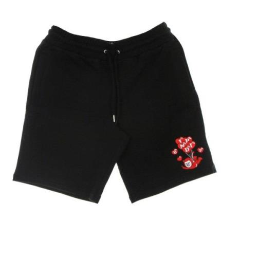 Ripndip Svarta Nightmare Sweat Shorts Lättvikts Träningsdräkt Black, H...