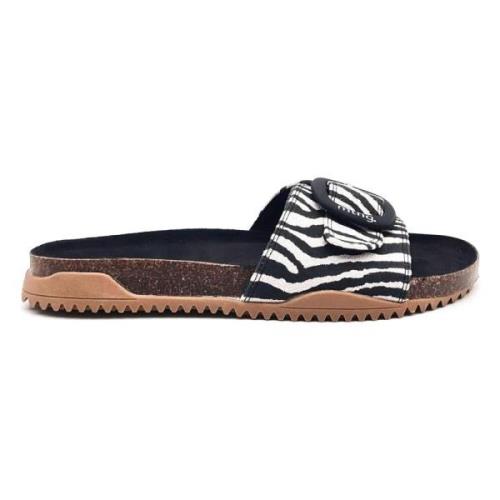 Mustang Zebra Sandaler Black, Dam