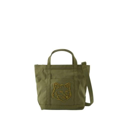 Maison Kitsuné Tote Bags Green, Unisex