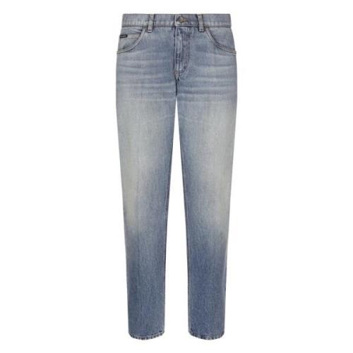 Dolce & Gabbana Slim Fit Jeans Blue, Herr