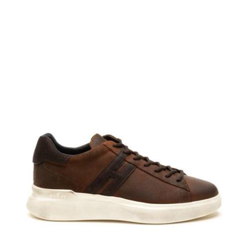 Hogan Bruna Sneakers H580 Brown, Herr