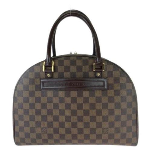 Louis Vuitton Vintage Pre-owned Canvas handvskor Brown, Dam