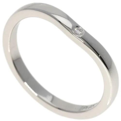 Cartier Vintage Pre-owned Platina ringar Gray, Dam