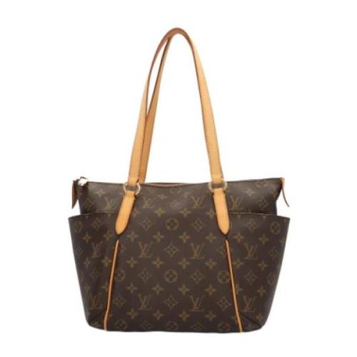 Louis Vuitton Vintage Pre-owned Tyg louis-vuitton-vskor Brown, Dam