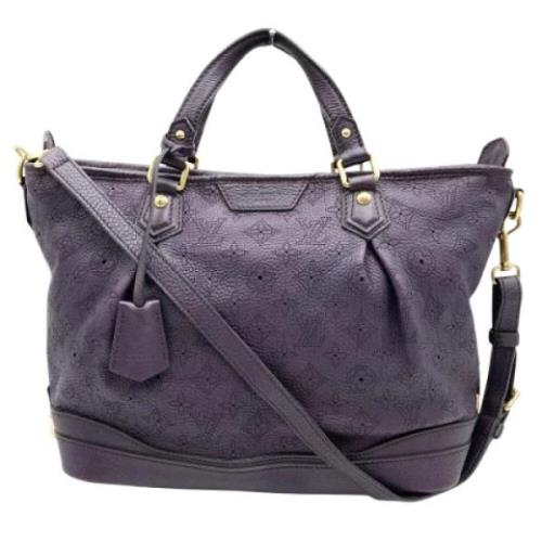 Louis Vuitton Vintage Pre-owned Laeder louis-vuitton-vskor Purple, Dam