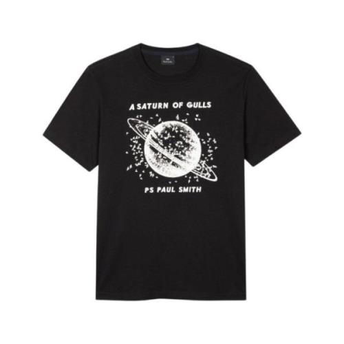 PS By Paul Smith T-Shirt Saturn Black, Herr