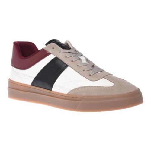 Baldinini Trainers in taupe and white leather and suede Multicolor, He...