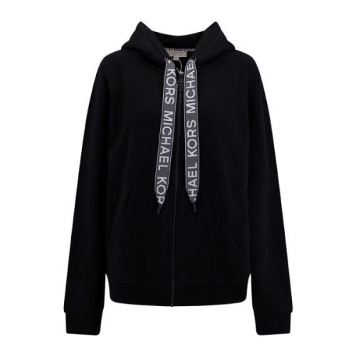 Michael Kors Sweatshirt med dragkedja Black, Dam