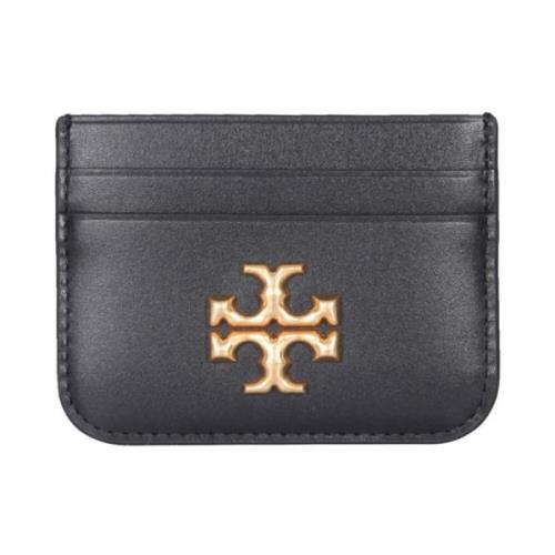 Tory Burch Eleanor Korthållare med Fem Kortplatser Black, Dam