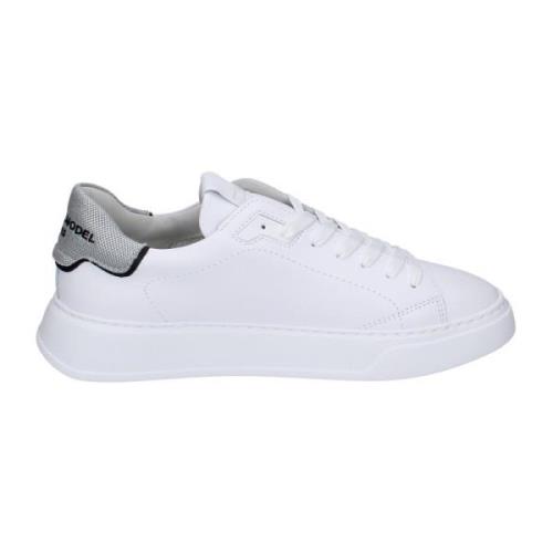 Philippe Model Läder Herr Sneakers Snygga Skor White, Herr