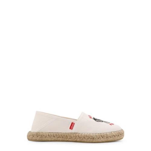 Kenzo Vita Espadrillos med Repdetalj White, Dam